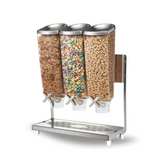 Rosseto 3 Container Stainless Steel EZ-PRO Food Dispenser